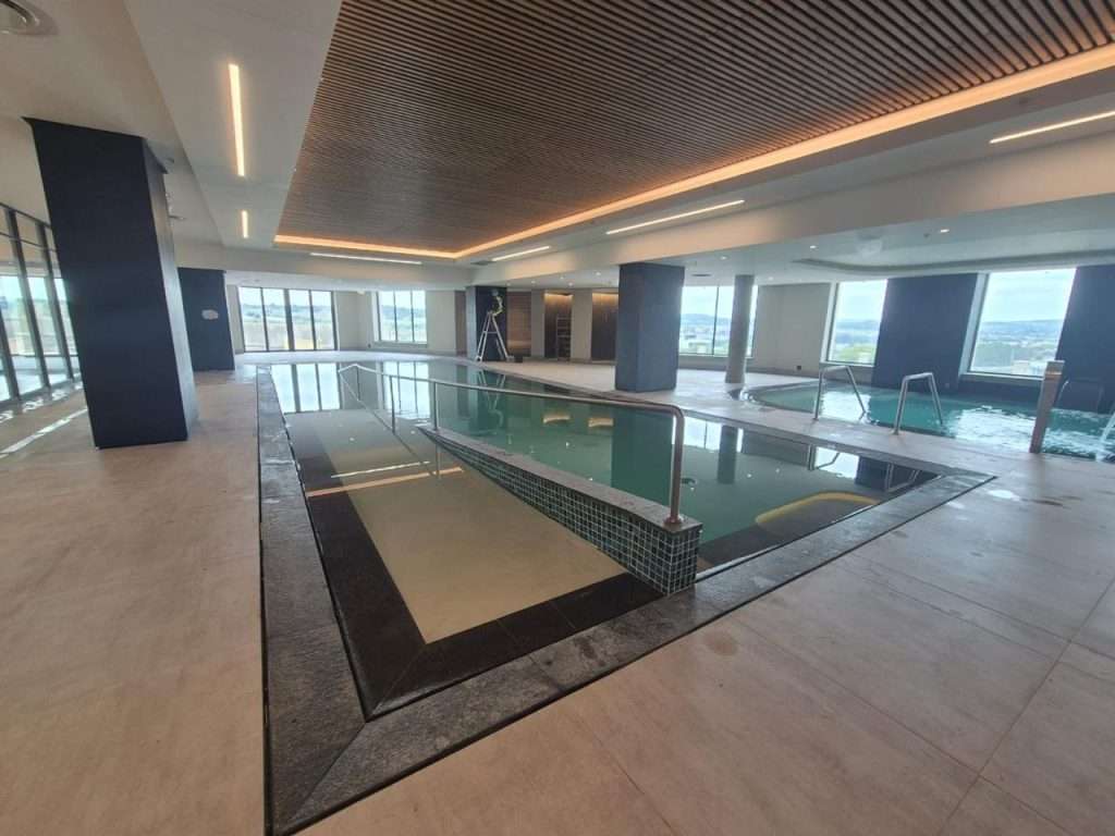 Waterscapes Pool Installation at Steyn City 