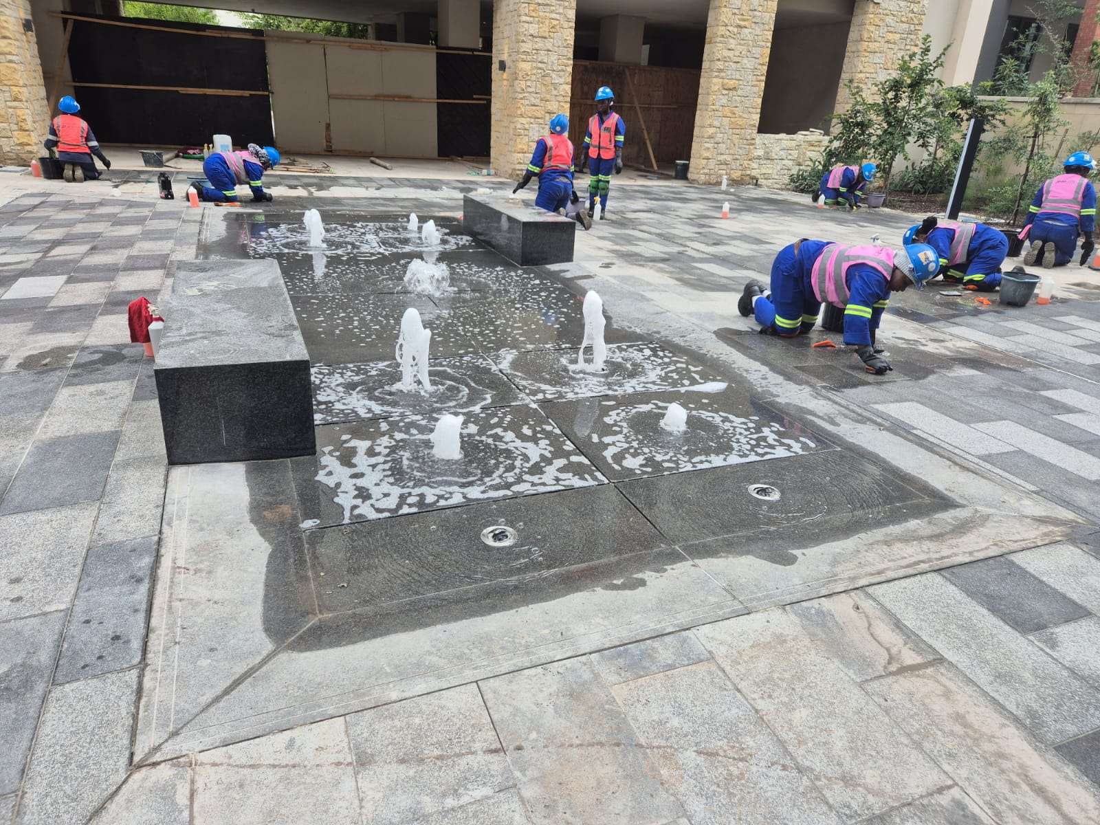 Waterscapes installation at Steyn City