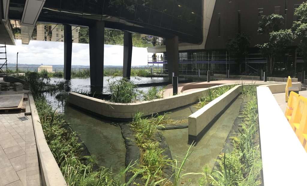 Alice Lane Precinct - Waterscapes Project 