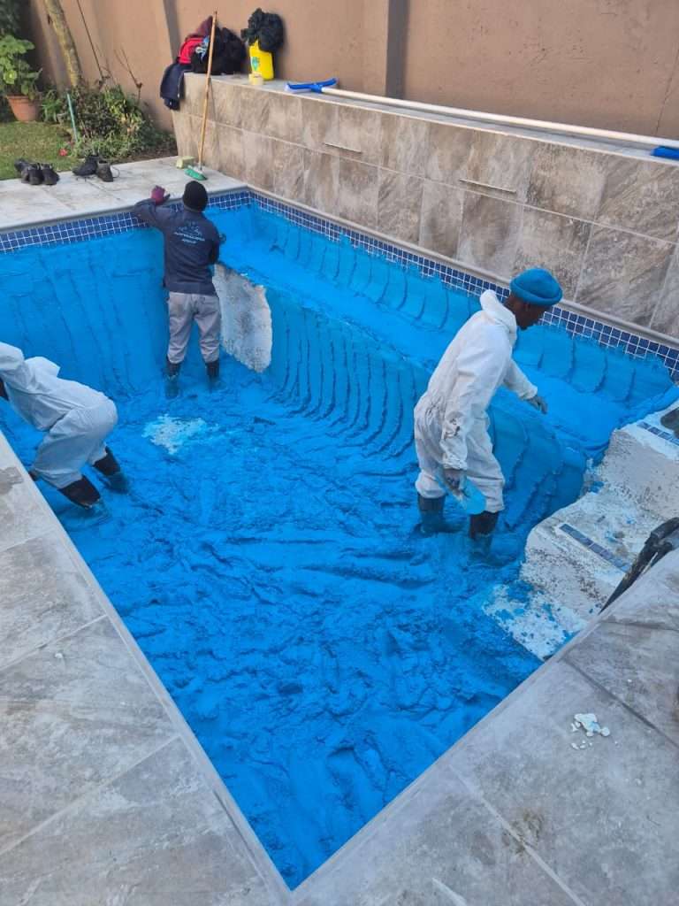 Fourways Residential Marbelite Pool Design and Installation
