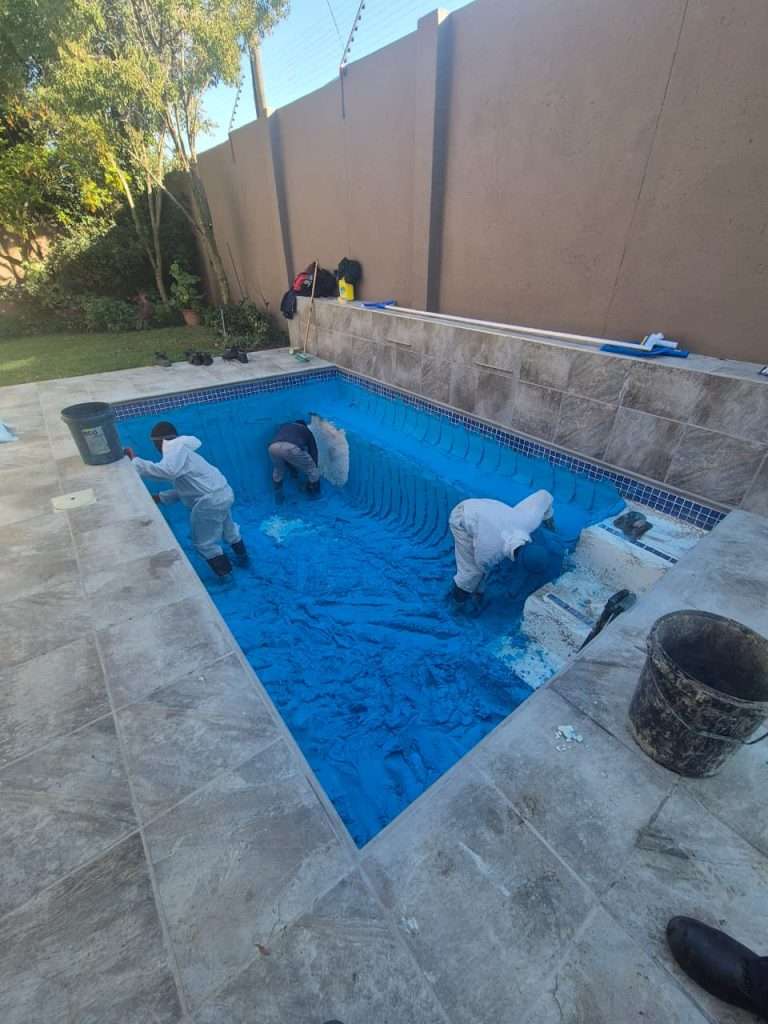 Fourways Residential Marbelite Pool Design and Installation