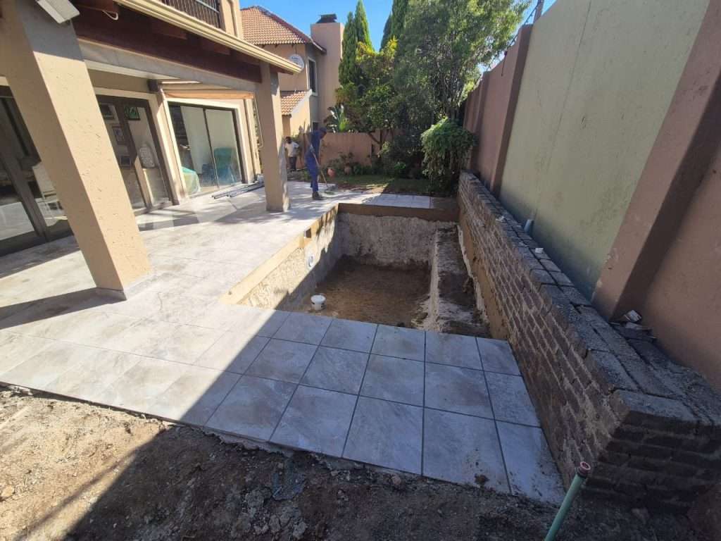 Fourways Residential Marbelite Pool Design and Installation