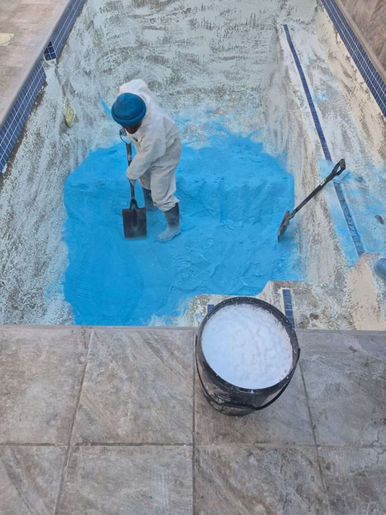 Fourways Residential Marbelite Pool Design and Installation