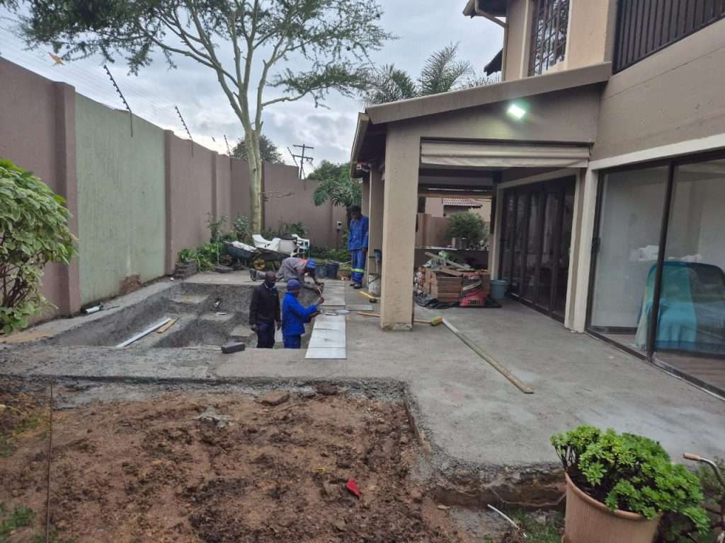 Fourways Residential Marbelite Pool Design and Installation