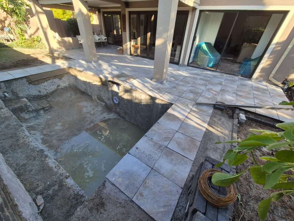 Fourways Residential Marbelite Pool Design and Installation