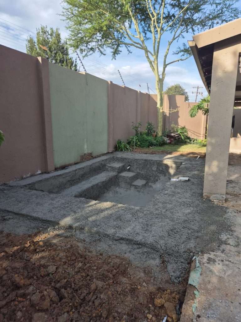 Fourways Residential Marbelite Pool Design and Installation