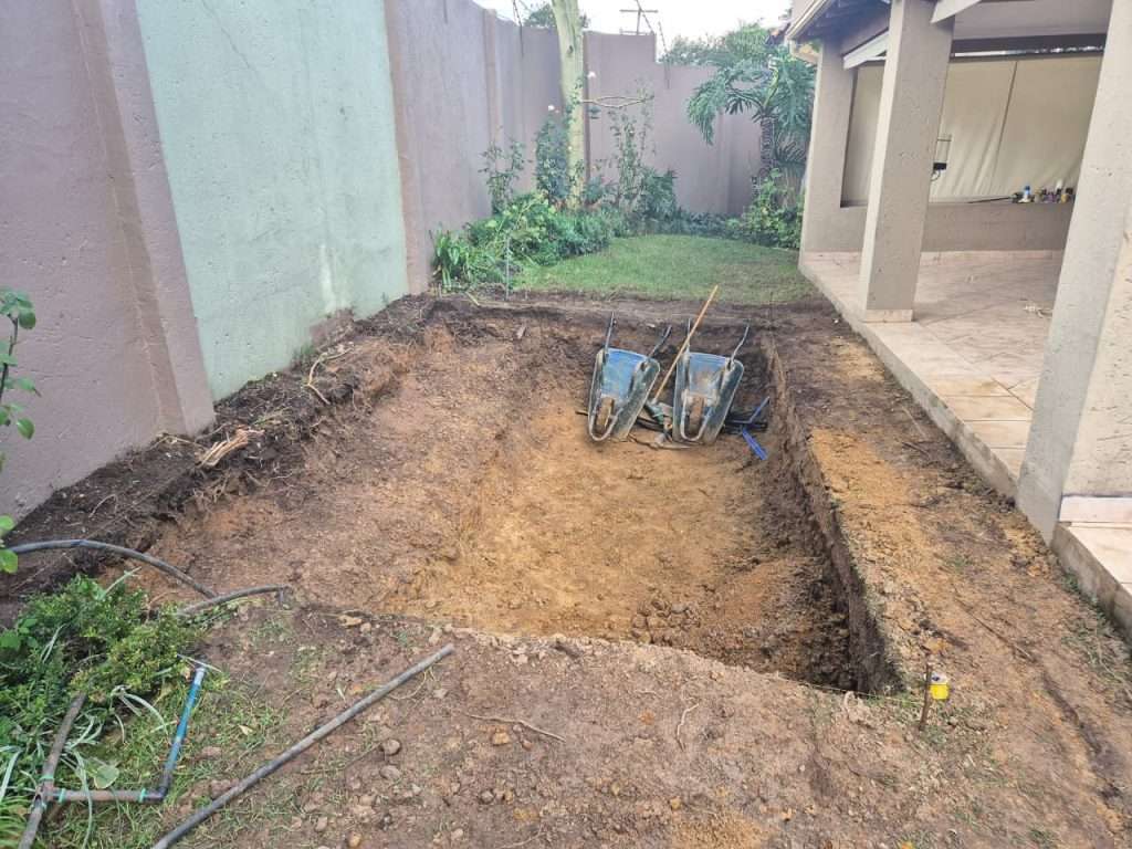 Fourways Residential Marbelite Pool Design and Installation