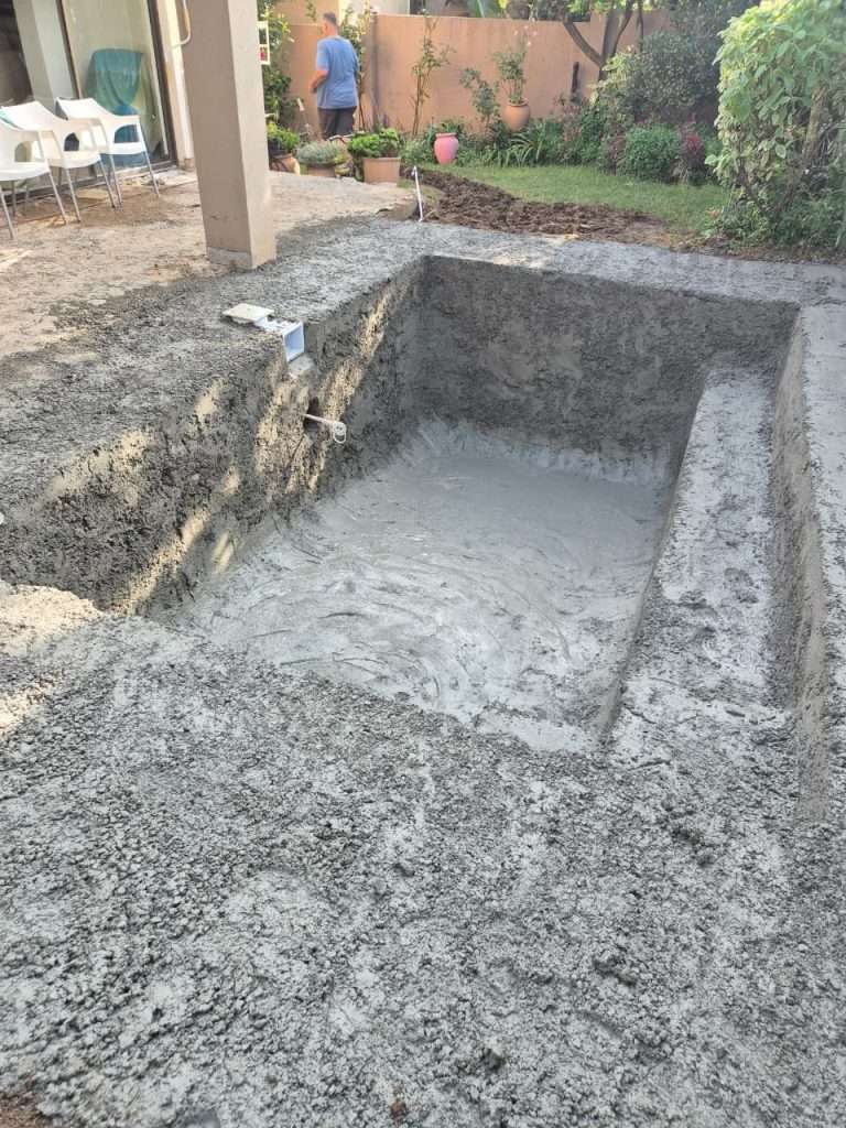 Fourways Residential Marbelite Pool Design and Installation