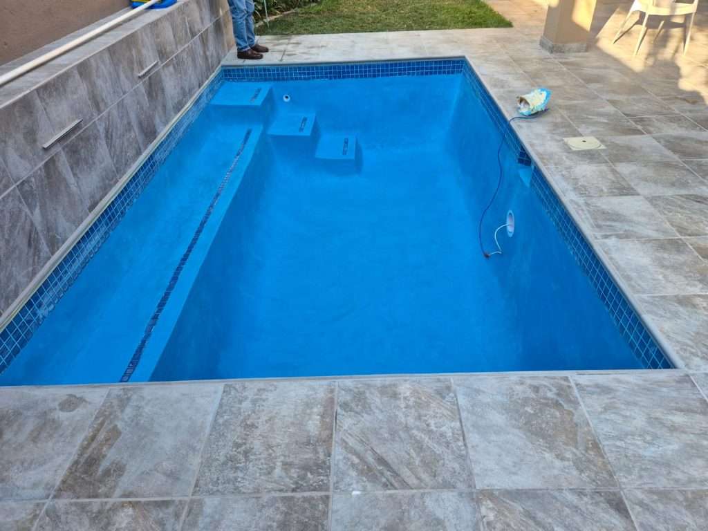 Fourways Residential Marbelite Pool Design and Installation