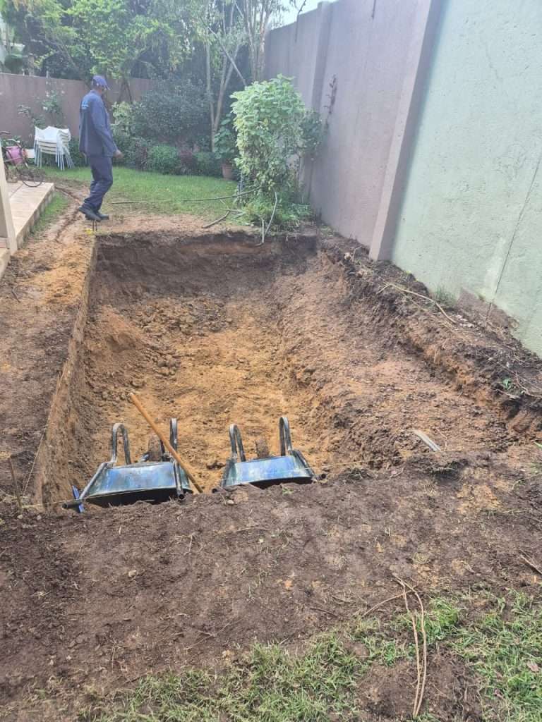 Fourways Residential Marbelite Pool Design and Installation