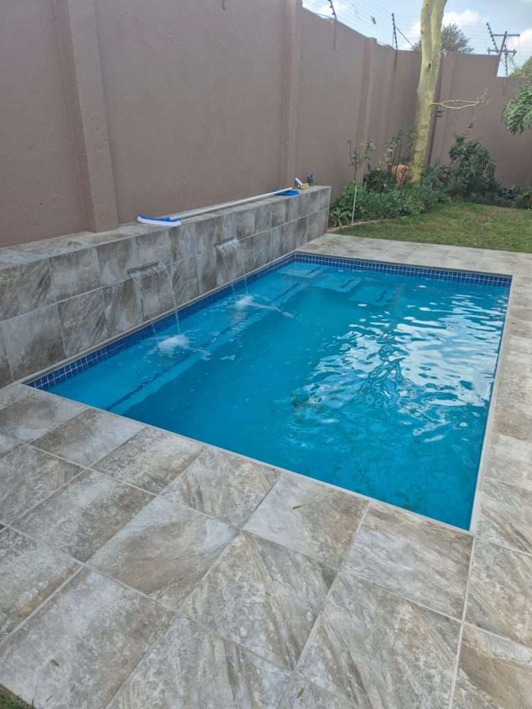 Fourways Residential Marbelite Pool Design and Installation