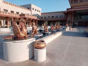 Water features installation at BAPS Johannesburg