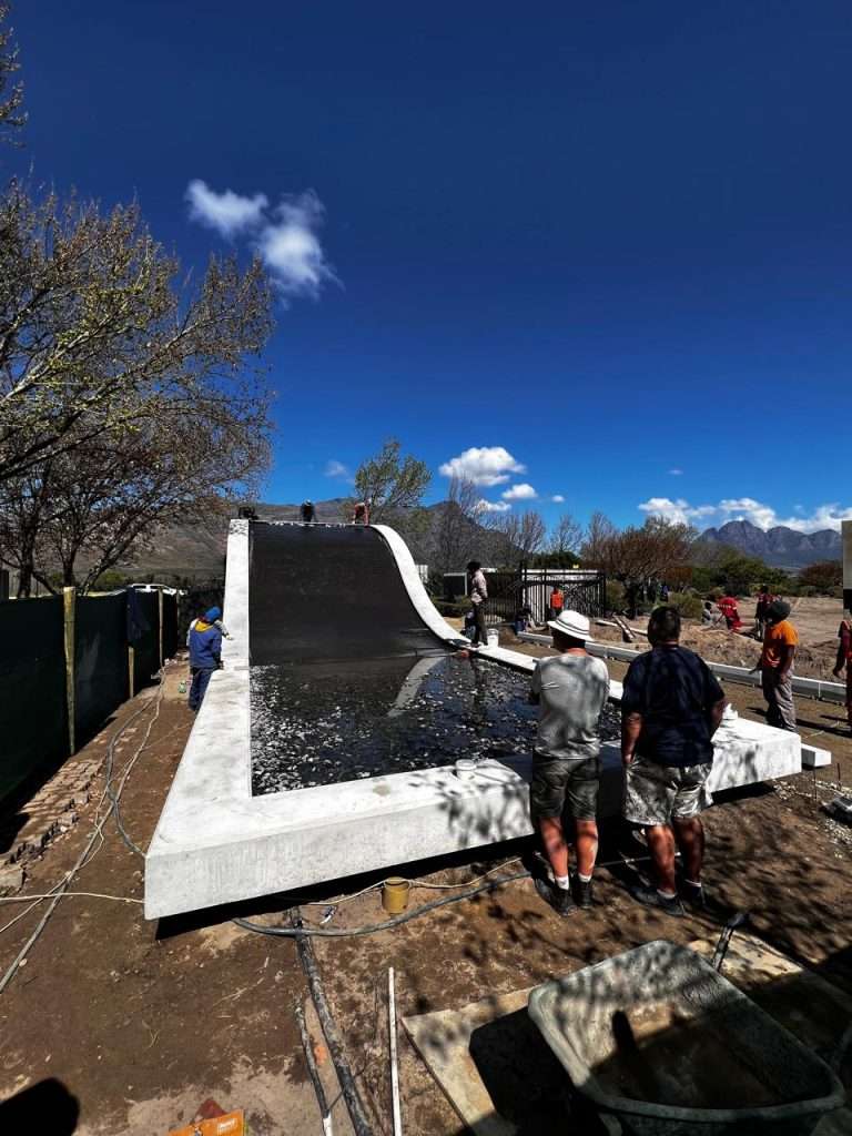 Paserene wine farm refurb and waterproofing