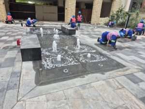 Waterscapes installation at Steyn City