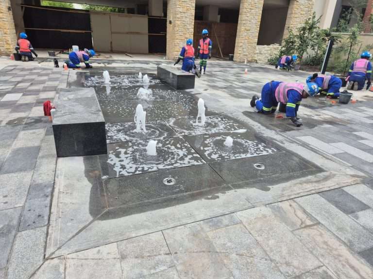 Waterscapes installation at Steyn City